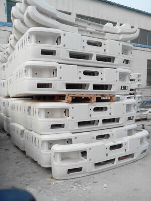 Cuerpo de plástico reforzado con fibra de vidrio en múltiples opciones de color diseñado para una mayor resistencia y resistencia a la corrosión