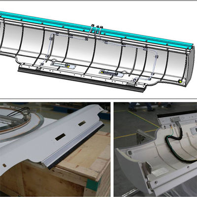 Productos modificados para requisitos particulares de la fibra de vidrio de la endecha-para arriba de la mano para el equipo del cuerpo del autobús