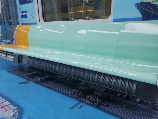 Banco anunciado capa del gel FRP para la superficie del alto rendimiento del metro