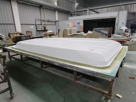 Carcasa de fibra de vidrio con tecnología de laminado manual para caja de distribución de cables de telecomunicaciones FRP resistente al fuego RTM SMC