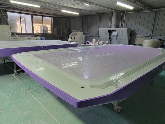 Cubierta superior de FRP resistente a los rayos UV de larga duración para barcos, coches y autobuses
