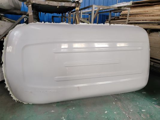 Capa de techo de FRP de resistencia a los rayos UV El elemento esencial para la caja de distribución de cables de telecomunicaciones