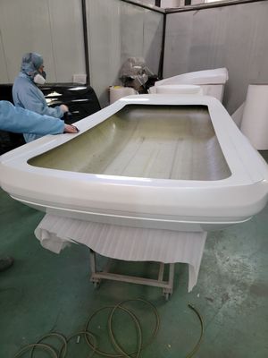 Ge Revestimiento o pintura de la superficie de la carcasa de fibra de vidrio en cualquier color opcional para soluciones económicas