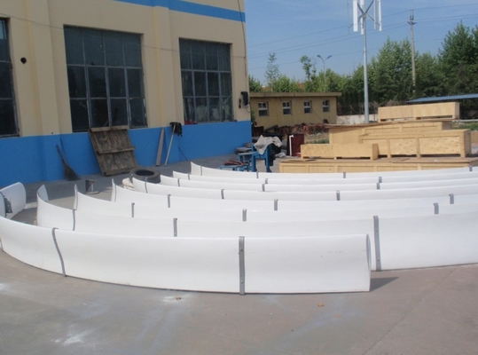 Aspas de turbina eólica de eje vertical de 3-20kw, FRP, para temperaturas extremas de -40 a 60 grados Celsius