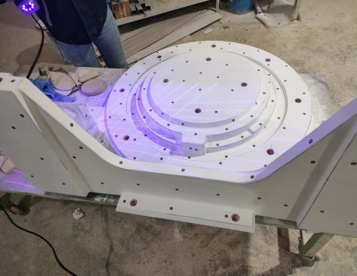 Muela de molde de madera de balsa CNC para el GFRP