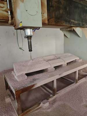 Muela maestra de madera para el molde de FRP/CNC de madera sintética