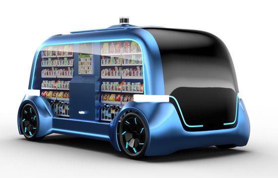 carcasa del vehículo autónomo de fibra de vidrio/ carcasa exterior de fibra de vidrio para automóviles autónomos