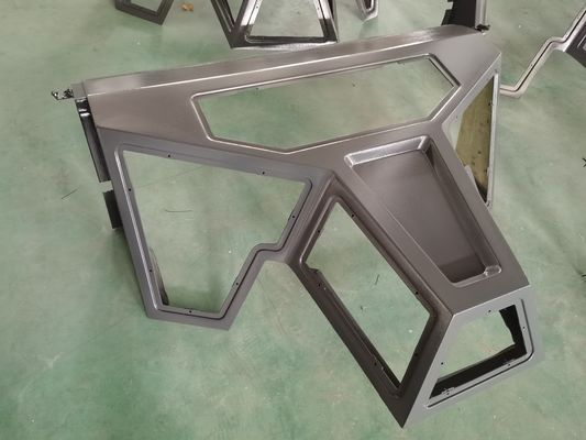 Caja de camión de FRP de bajo mantenimiento con superficie de gel coat y piezas de cubierta