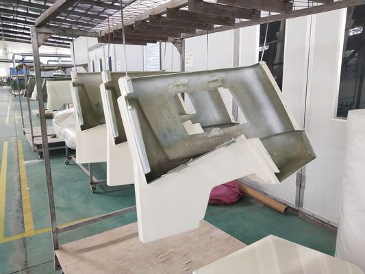 Panel de carrocería de camión de fibra de vidrio de color personalizado para proyecto de panel de camión