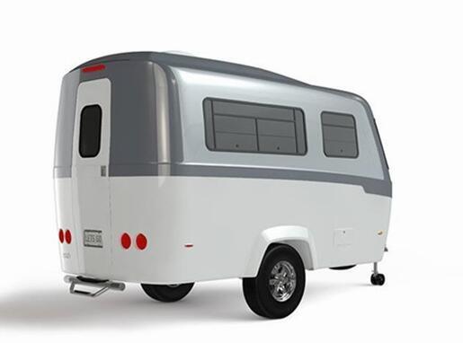 Cuerpo de esquina de RV de FRP, piezas de cuerpo de autocaravana moldeadas a medida sin costuras de una pieza de FRP, fabricante de carrocería de RV OEM