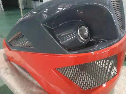 Capó de tractor de FRP GRP, componentes de equipos agrícolas de fibra de vidrio con excelente resistencia química, que garantizan el rendimiento en agricultura