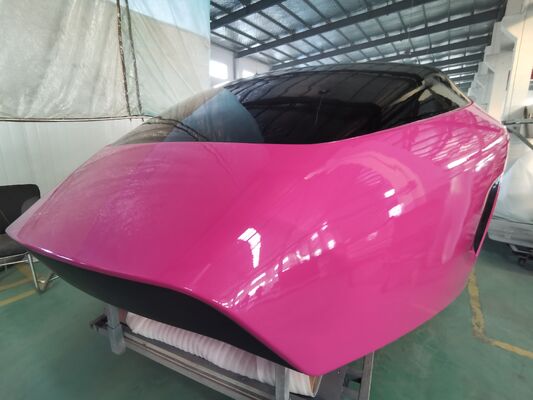 Capó del motor del cargador de fibra de vidrio Cabina especial del vehículo de fibra de vidrio