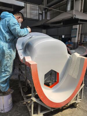 Cuerpo de camión de FRP de alta durabilidad personalizado perfecto para proyectos de transporte especializados y condiciones operativas exigentes