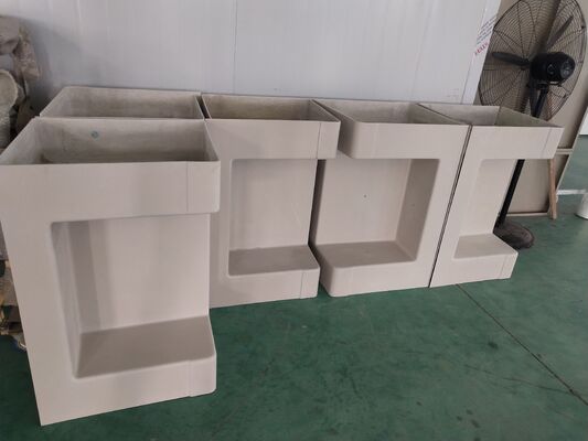 FRP delantero del coche fascia. Fibra de vidrio delantera del cuerpo de la cáscara para el entrenador de fibra de vidrio panel trasero del cuerpo para el autobús de la ciudad