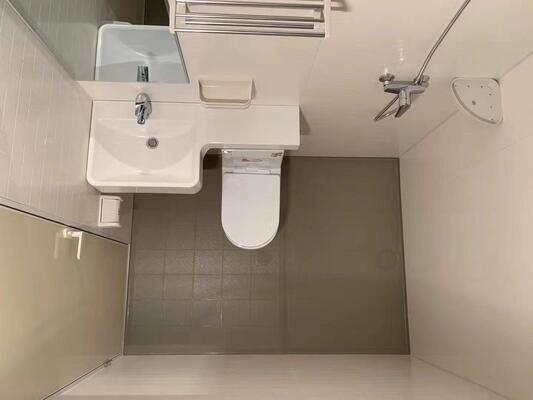 lavabo de tocador SMC moldeado de una sola pieza lavabo SMC ligero y duradero