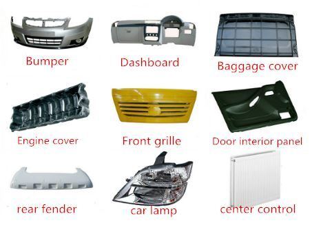 Conjunto de baterías SMC Carcasa superior para vehículos eléctricos Bumper automotriz SMC de alta resistencia