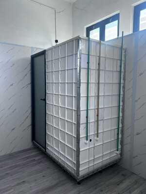 Panel de pared impermeable de baño de una sola pieza de alta resistencia