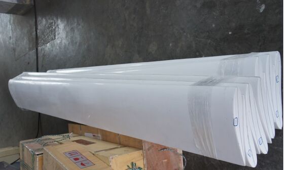 Aspa de turbina eólica de eje horizontal y vertical protegida con borde de ataque duradero