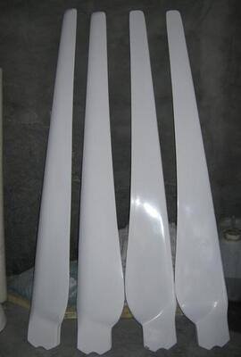 Aspa de turbina eólica de eje horizontal y vertical protegida con borde de ataque duradero