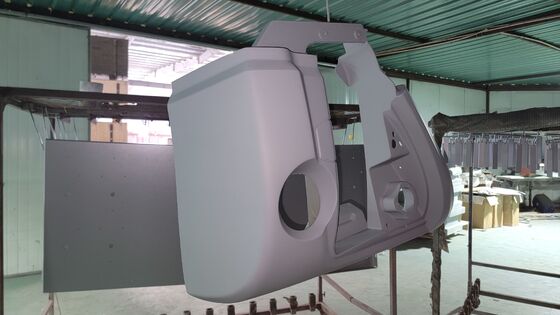 GRP Bus Rear Fascia Rear Surround | Fiberglass Rear Body Parts for European Bus & School Bus