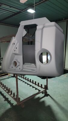 GRP Bus Rear Fascia Rear Surround | Fiberglass Rear Body Parts for European Bus & School Bus