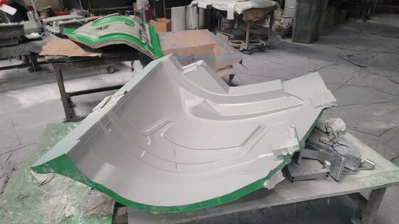 Fiberglass bus front surround for european bus GRP rear fascia for school bus