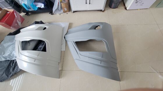 ODM FRP bus body kit for European market Fiberglass composite bus front body shell Custom GRP bus body components for coach builder